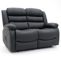 Classic Leather Recliner Sofa - Timeless Elegance and Unbeatable Comfort
