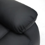 Classic Leather Recliner Sofa - Timeless Elegance and Unbeatable Comfort