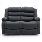 Classic Leather Recliner Sofa - Timeless Elegance and Unbeatable Comfort