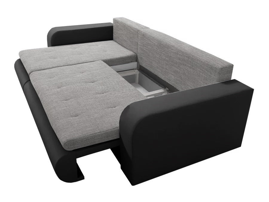Berlin Stylish and Functional Corner Sofa Bed with Storage
