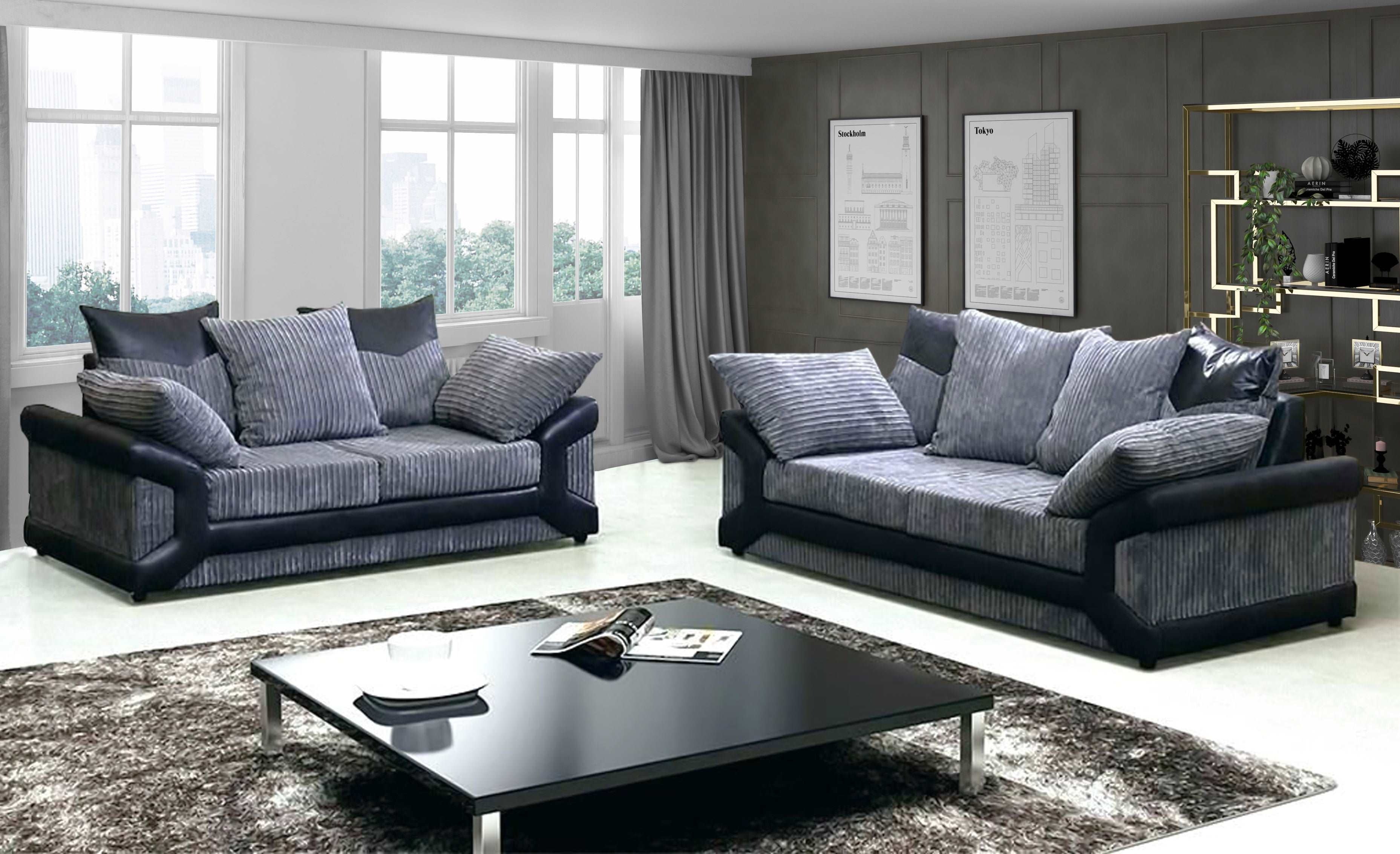Dino 3+2 Seater Sofa Set