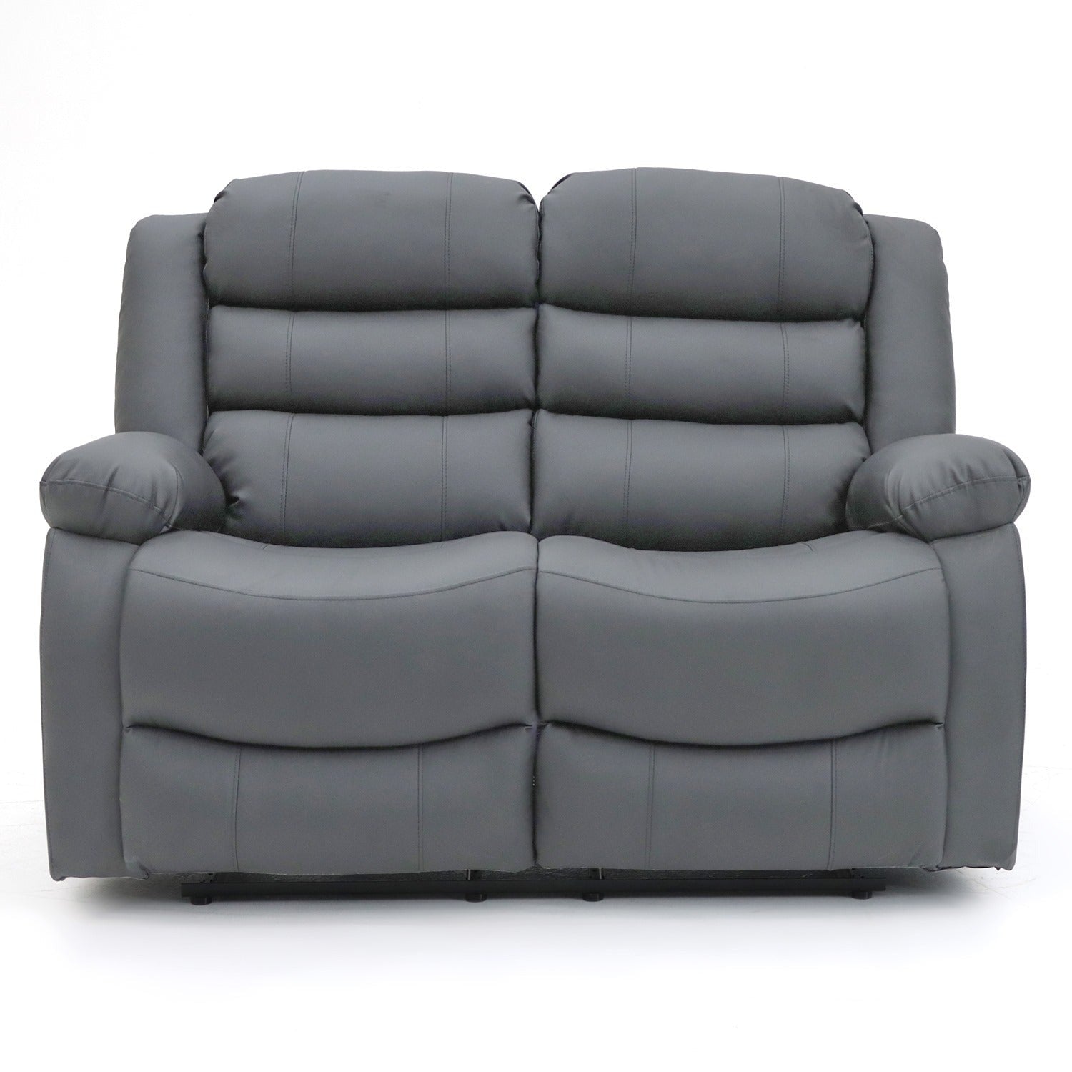 Classic Leather Recliner Sofa - Timeless Elegance and Unbeatable Comfort