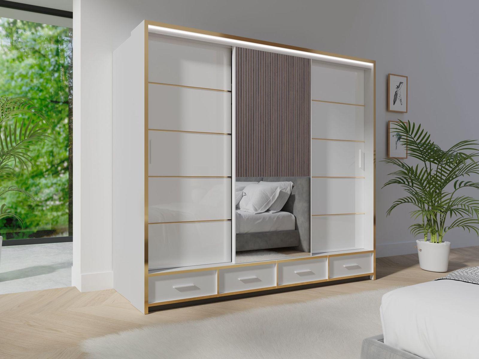 Camden High Gloss Wardrobe